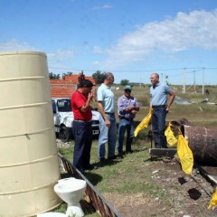 Hernando recorrió y supervisó las obras que se realizan en la ciudad